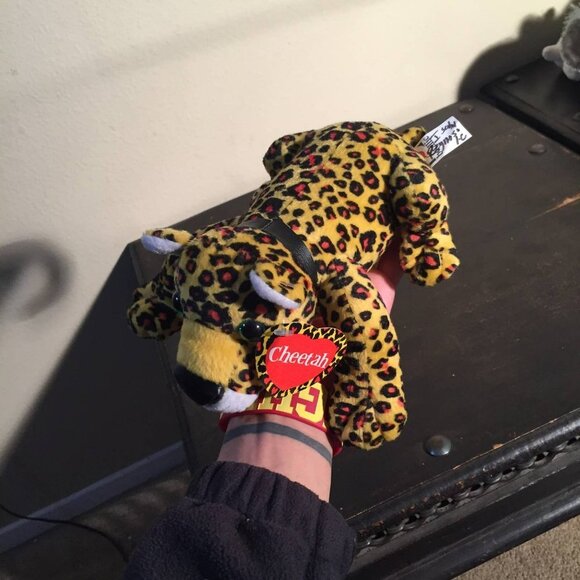 Cheetah Stuffed Animal Plush - Picture 4 of 8
